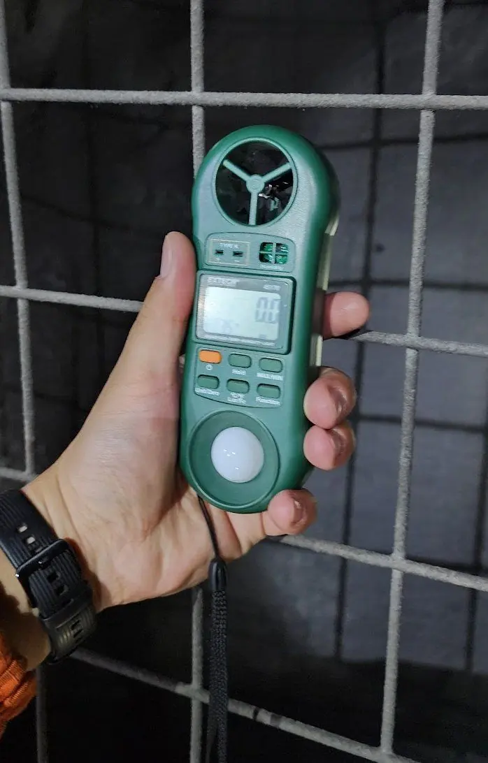 Verificación de ventilación